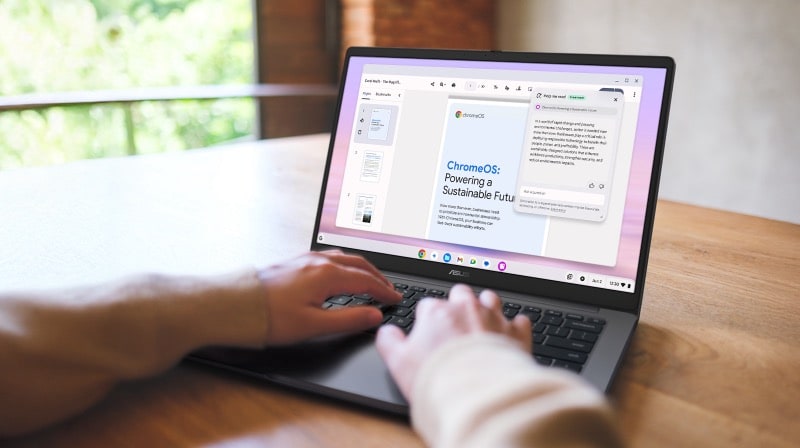 Google AI feature ‘‘Help me read’’ interface