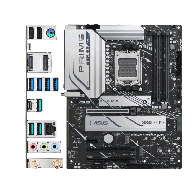 All specs of the PRIME X670-P WIFI-CSM motherboard