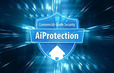 How does AiProtection protect my home network?