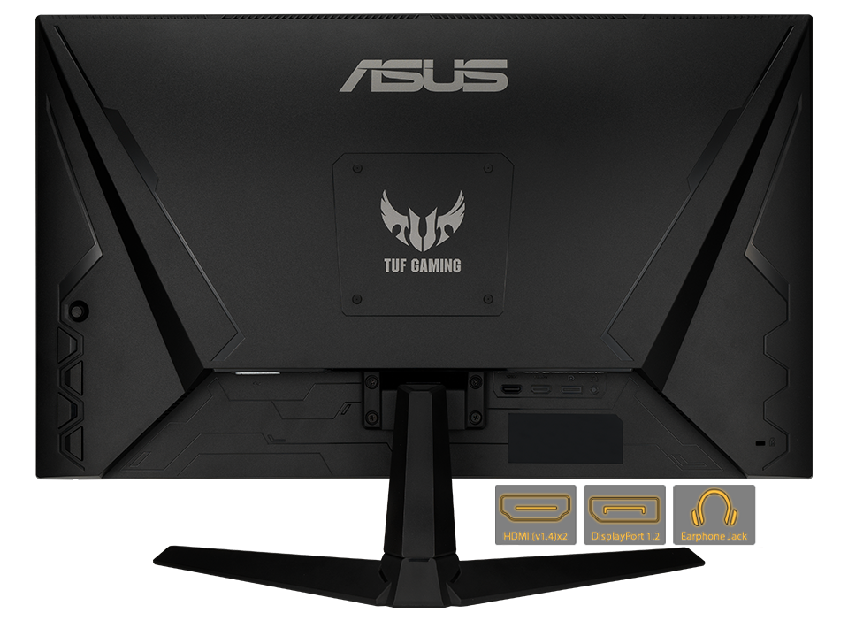ASUS TUF GAMING VG277QY1A provides rich connectivity