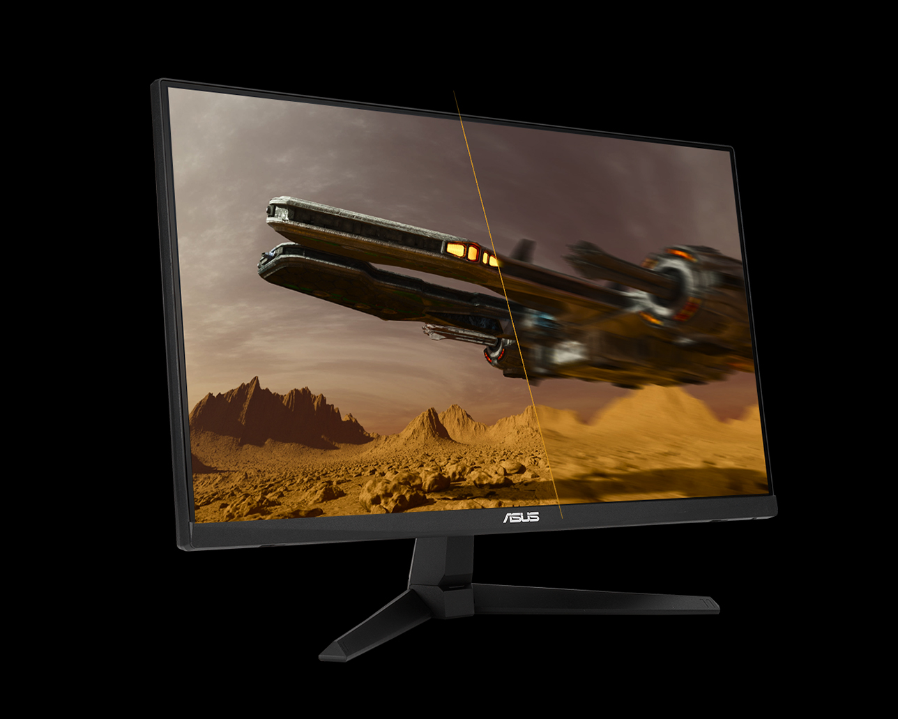 超快更新率 270Hz 與 60Hz 的比較圖像