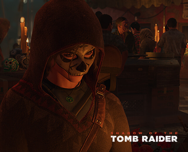 Gameplay-foto van Shadow of the Tomb Raider.