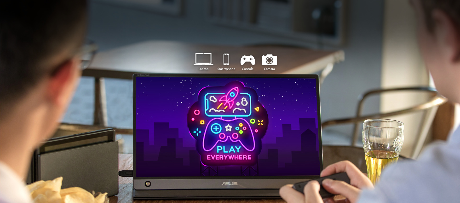 【ばすぴす】ASUS MB16AHP 15.6インチ モバイルモニター ZenScreen Go MB16AHP｜Monitors｜ASUS USA