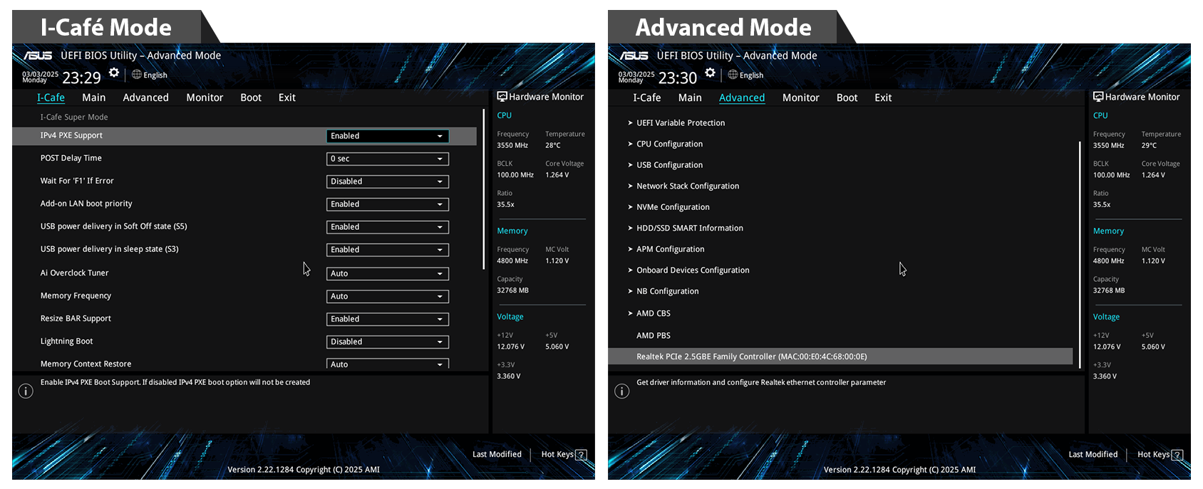 Acclaimed UEFI BIOS