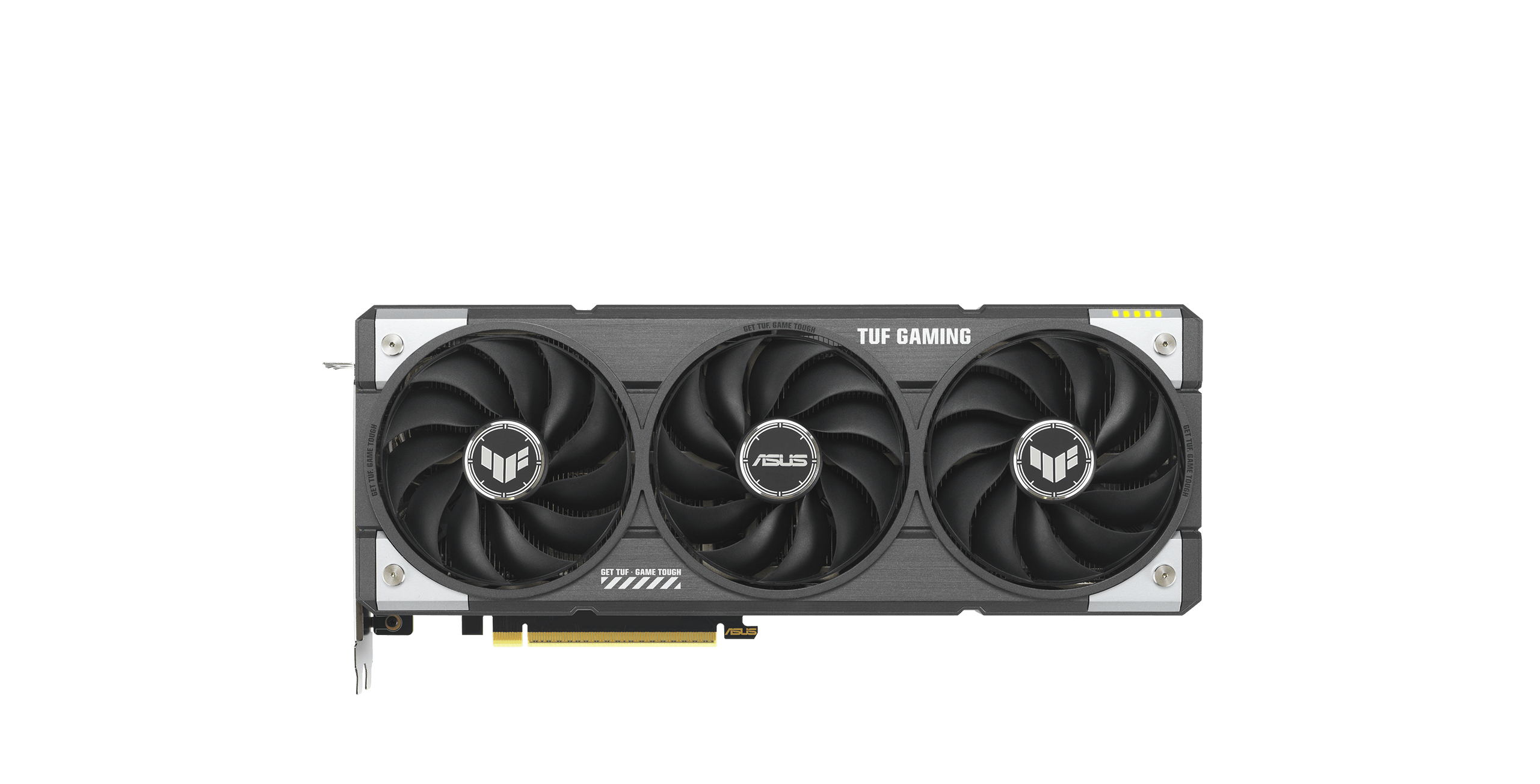 Front profile TUF Gaming Radeon RX 9060 XT