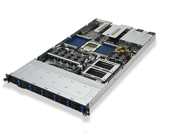 ASUS server chassis inside