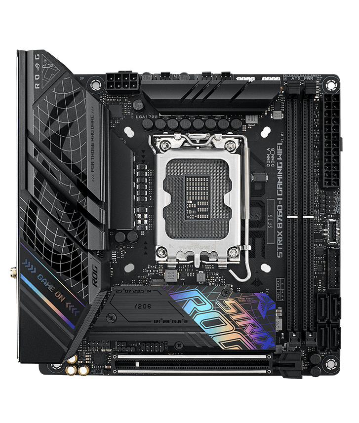 MSI B760 Gaming Plus WiFi Gaming Motherboard (Supports 12th/13th Gen Intel  Processors, LGA 1700, DDR5, PCIe 4.0, M.2, 2.5Gbps LAN, USB 3.2 Gen2, Wi-Fi