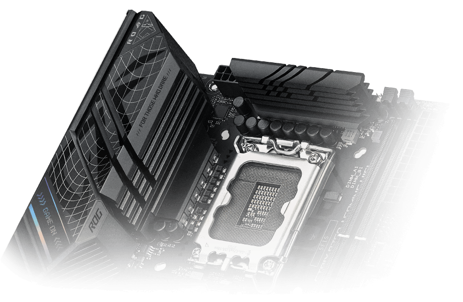 Disposition de la conception de l'alimentation de la Strix B760-I