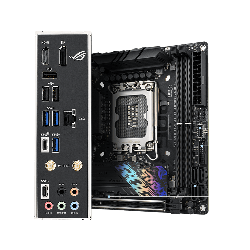 Especificaciones de conectividad de la Strix B760-I