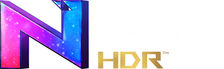 ROG Nebula HDR displeyinin loqotipi.