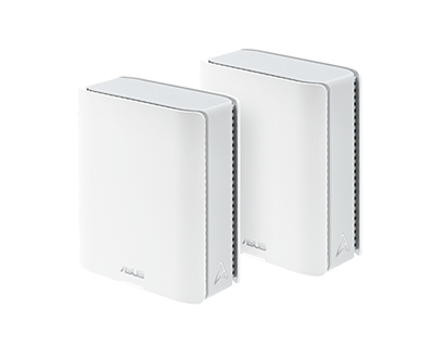 Widok z przodu pod kątem ASUS ZenWiFi BT8