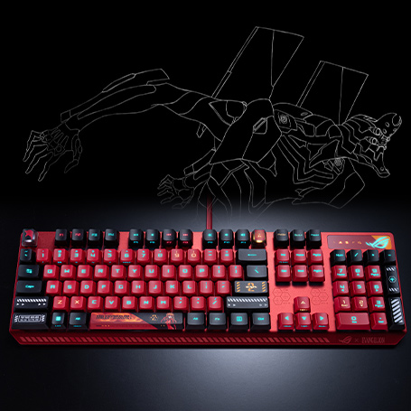 ROG Strix Scope RX EVA-02 Edition | Gaming keyboards｜ROG