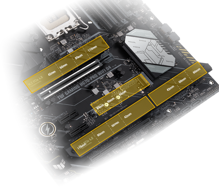 TUF GAMING H670-PRO WIFI D4｜Motherboards｜ASUS USA