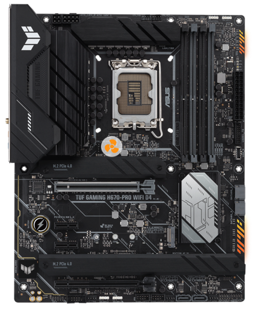 TUF GAMING H670-PRO WIFI D4｜Motherboards｜ASUS USA
