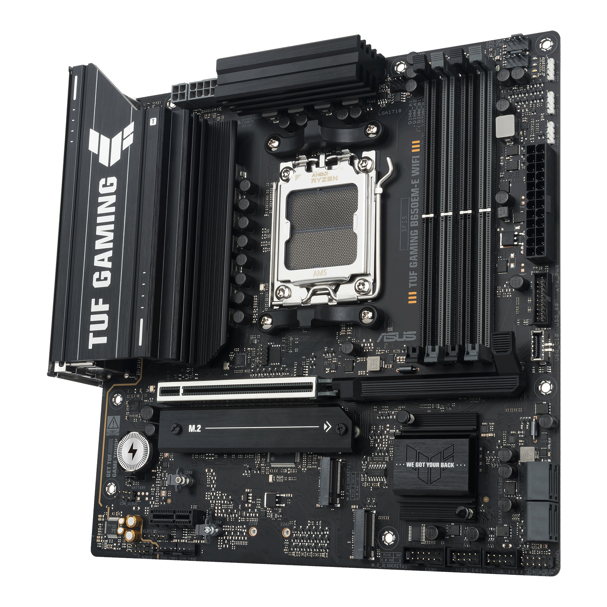 Foto da placa-mãe TUF Gaming