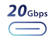 USB 20 Gb/s logo