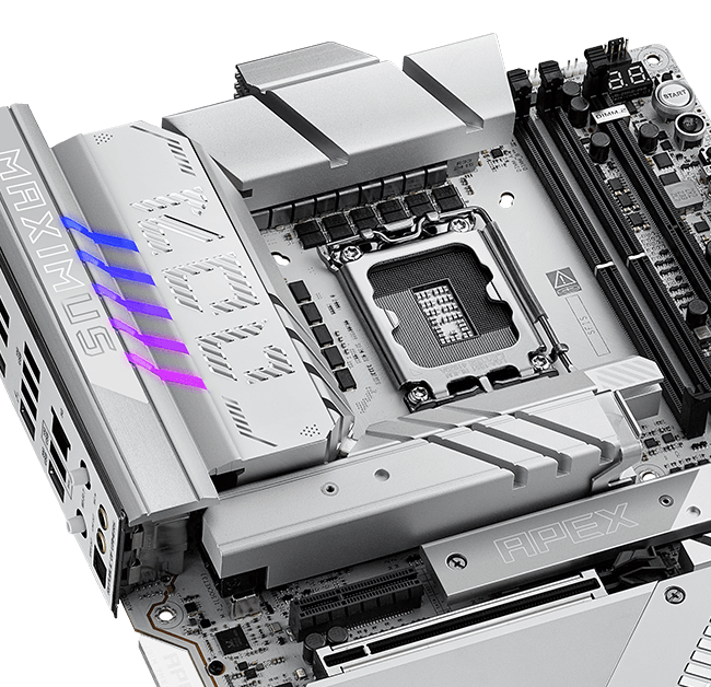 ROG Maximus Z890 Apex features AI Cooling II