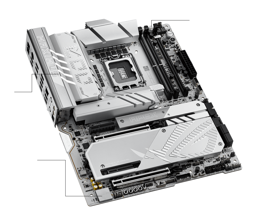 ROG Maximus Z890 Apex 沉浸於遊戲中規格