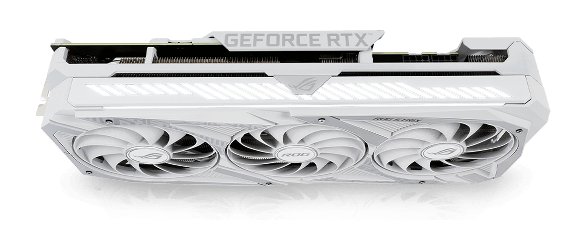 美品 ASUS ROG STRIX RTX3070 O8G WHITE ホワイト