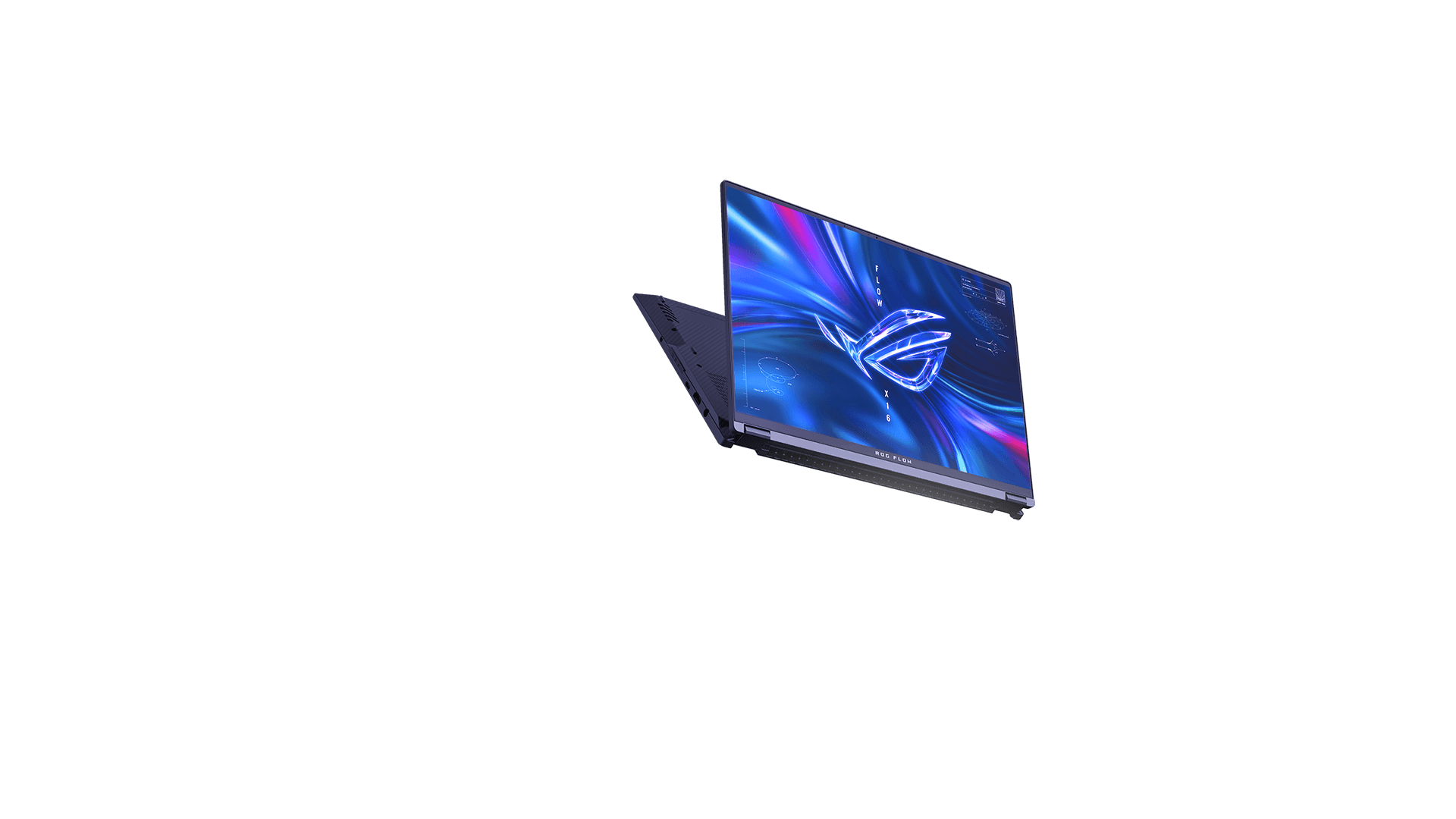 ROG Flow X16 في وضع الحامل