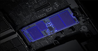 upgradable SSD slot