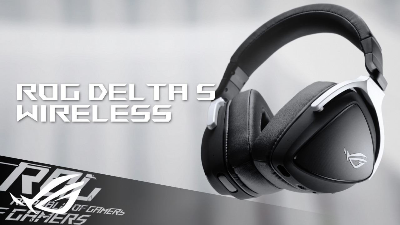 ROG Delta S Wireless Gaming headsets audio ROG Republic of