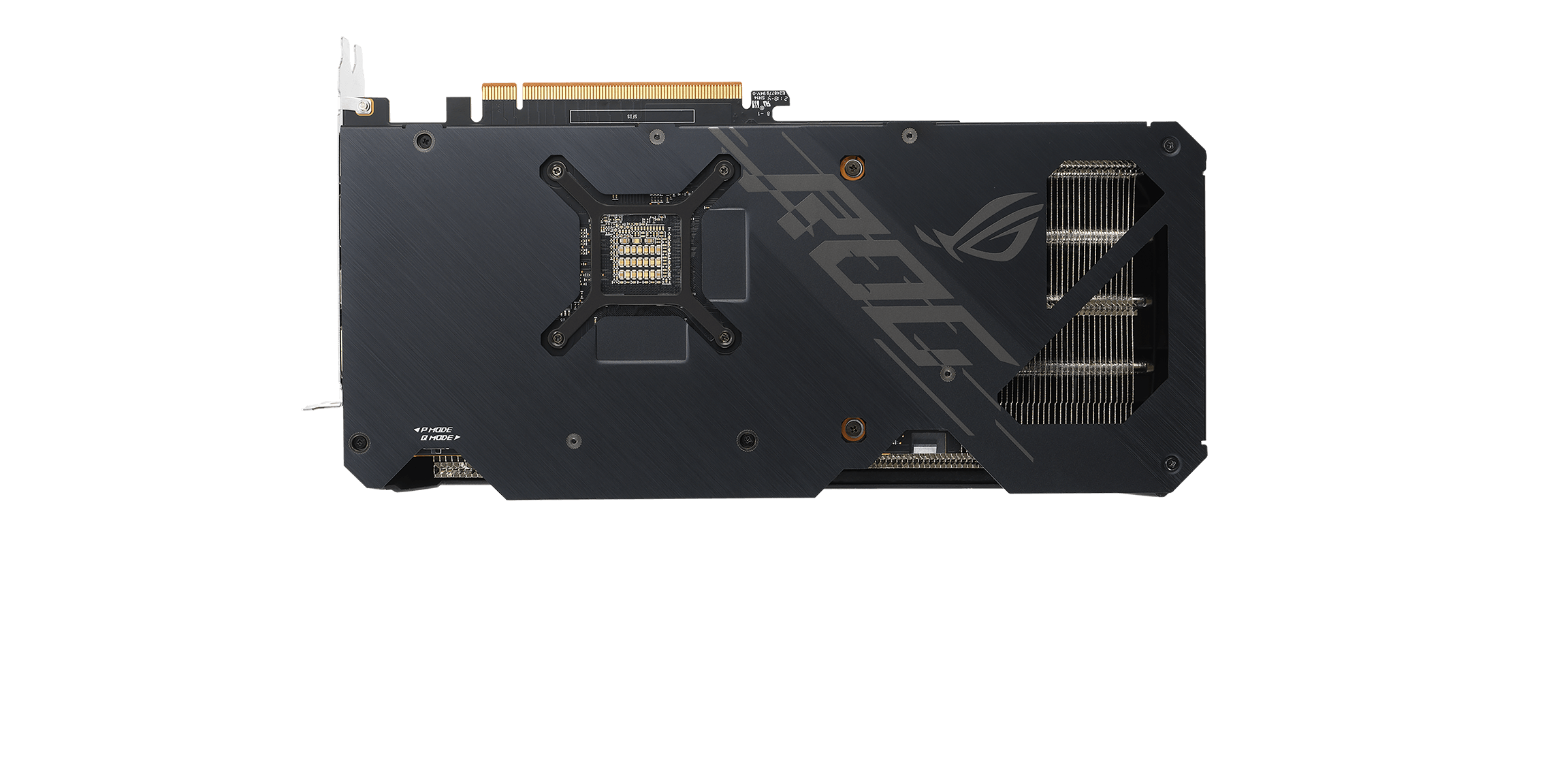 ROG Strix Radeon™ RX 7600 graphics card blackplate