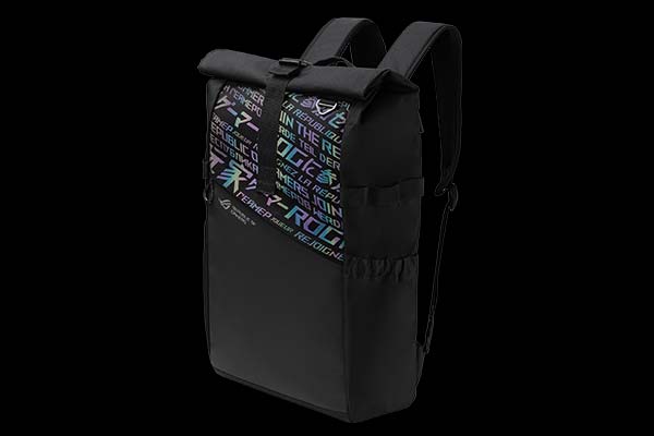 The detailed and front view image of ROG Backpack