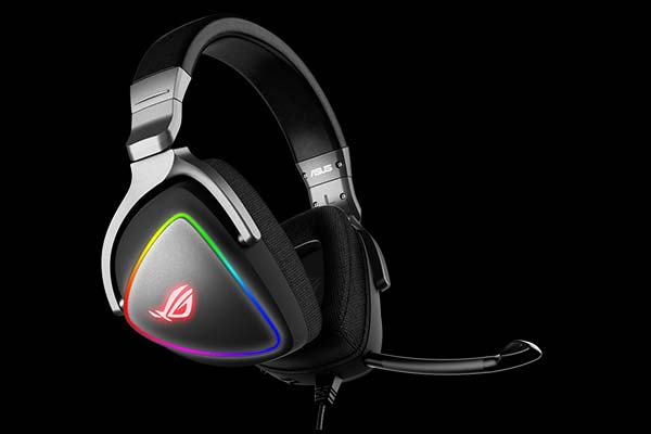 The product's right side view image of ROG Delta Headset