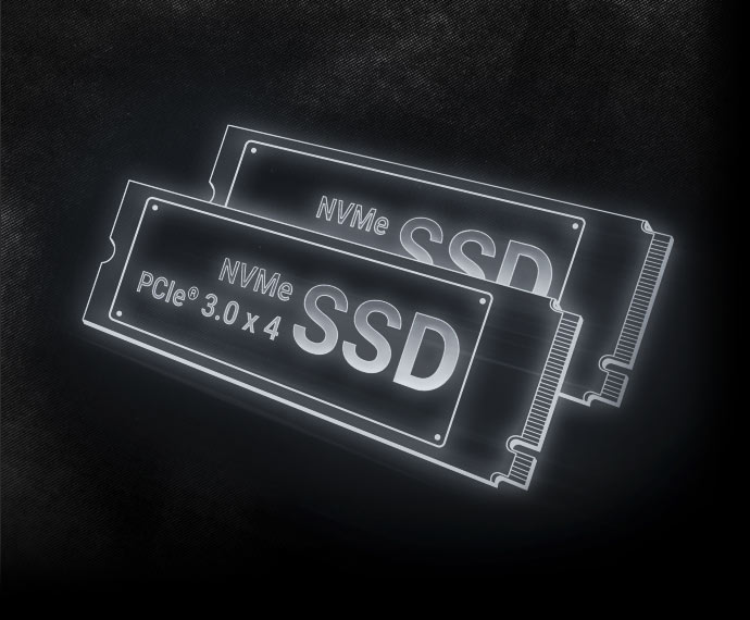Stockage SSD ultrarapide