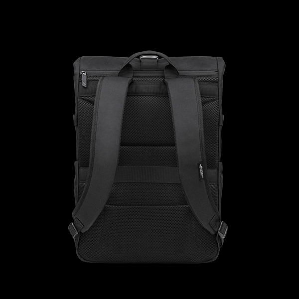 The detailed and back view image of ROG Backpack