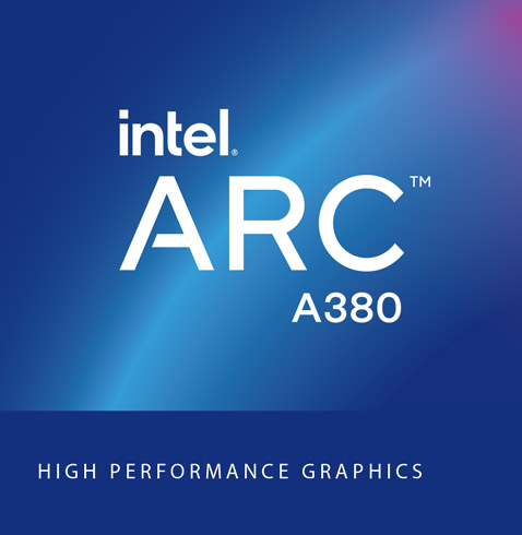 The image is intel Arc™ A380
