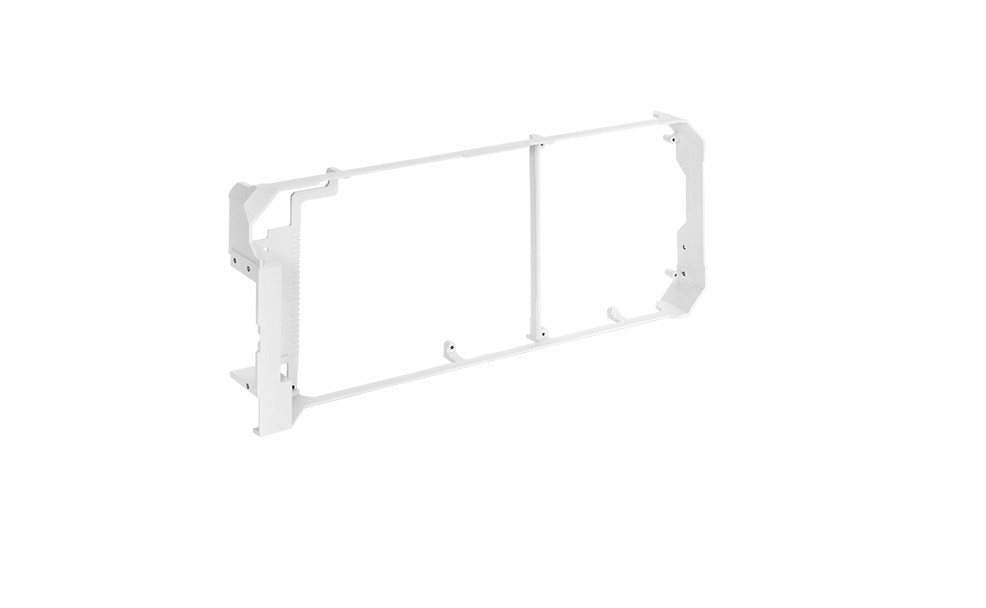 ROG STRIX RTX 3080 V2 WHITE OC EDITION exploded view showing structural layers