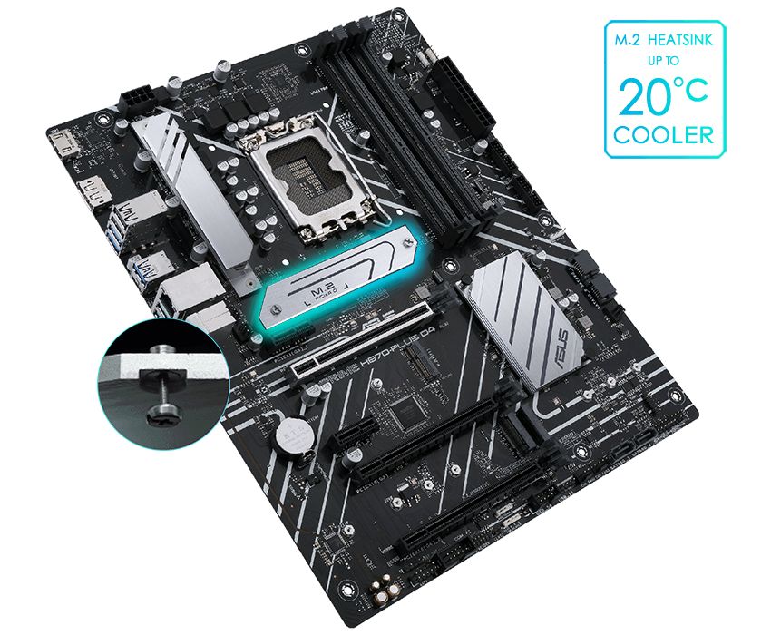 PRIME H670-PLUS D4｜Motherboards｜ASUS USA