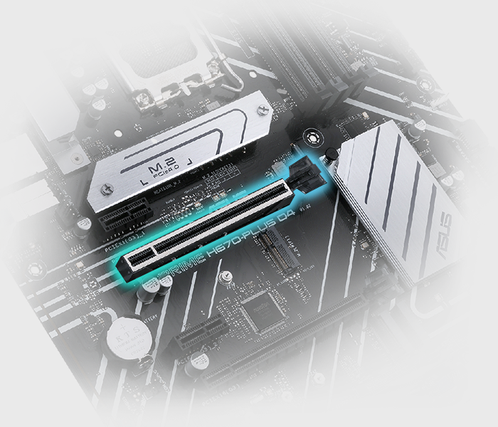 Demonstração da Ranhura PCIe 4.0