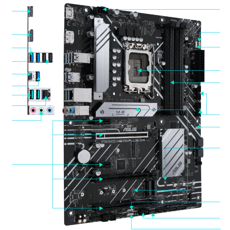 PRIME H670-PLUS D4｜Motherboards｜ASUS United Kingdom