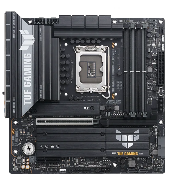 TUF Gaming motherboard front view