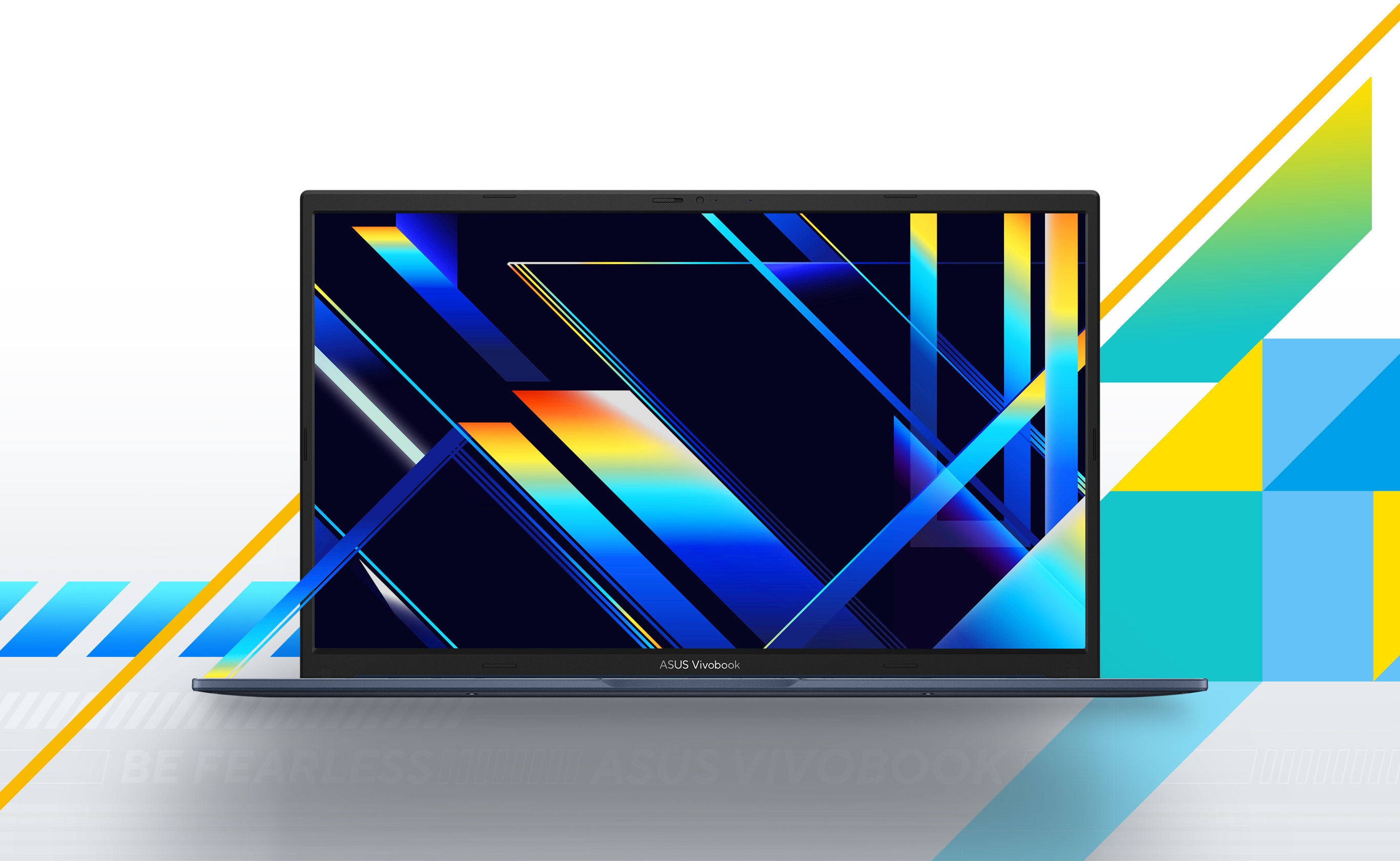 Vivobook 17 delivers beautifully clear visuals with its three-sided slim-bezel NanoEdge display. The wide viewing angles maintain great quality even for off-center viewing, and the TÜV Rheinland eye-care certification ensures low blue-light levels that reduce the risk of eye strain during long viewing sessions. 