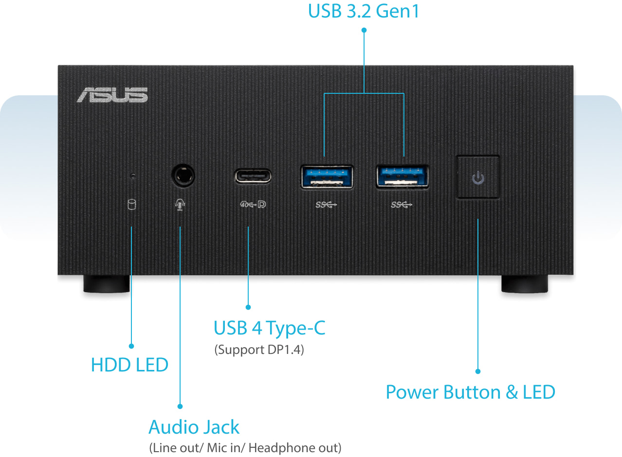 ASUS ExpertCenter Mini PC PN53 Ryzen 7 7735HS 32GB 512GB OS