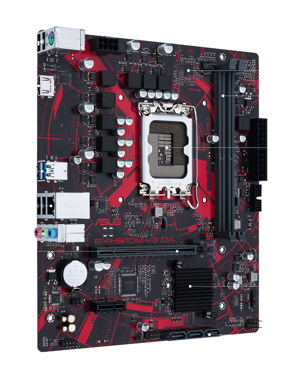 Motherboard layout overview