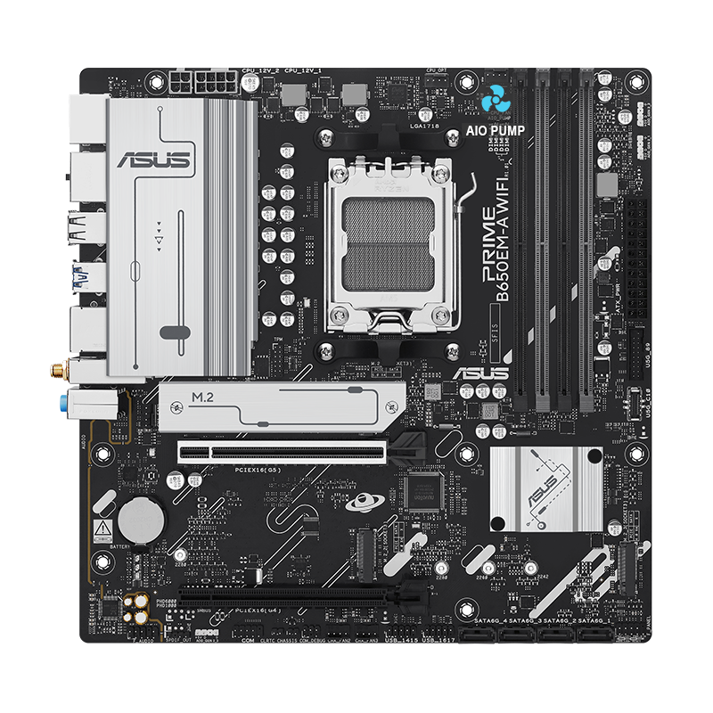 ASUS motherboard with AIO Pump