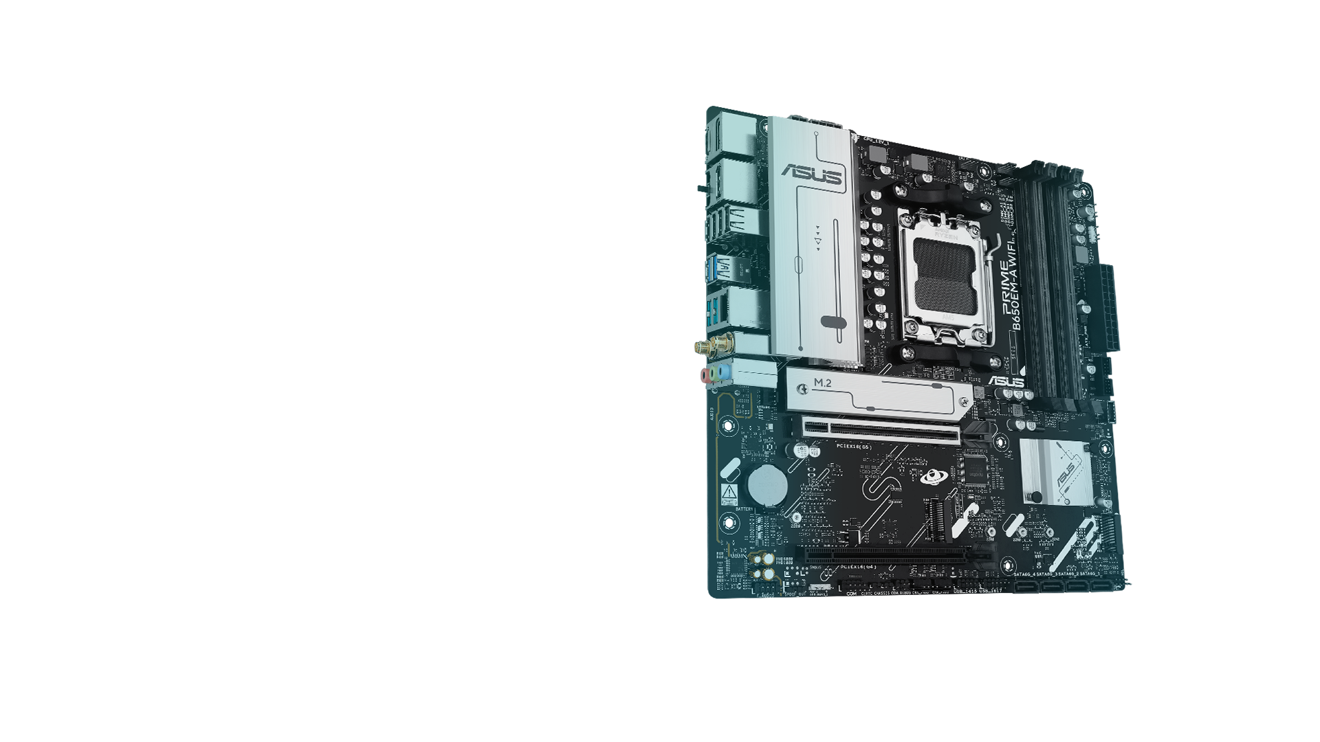 PRIME B650EM-A WIFI-CSM provides users and PC DIY builders a range of performance tuning options via intuitive software and firmware features.