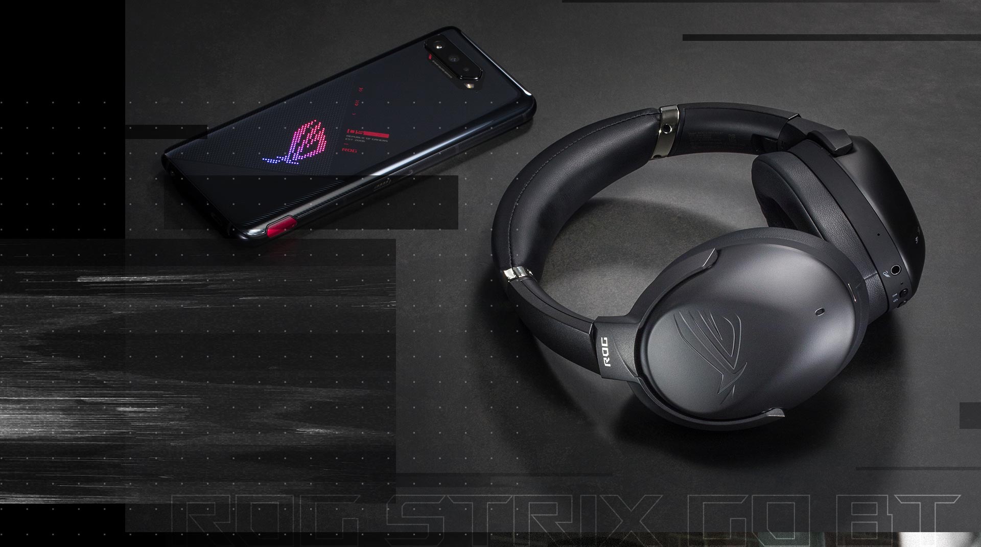 Auriculares gaming inalámbricos ROG Strix Go 2.4 con micrófono AI