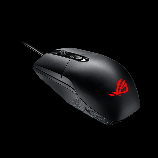 The detailed and back view image of ROG STRIX IMPACT Mouse