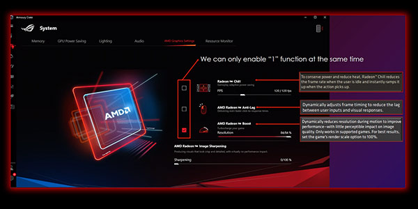 AMD Graphics Settings