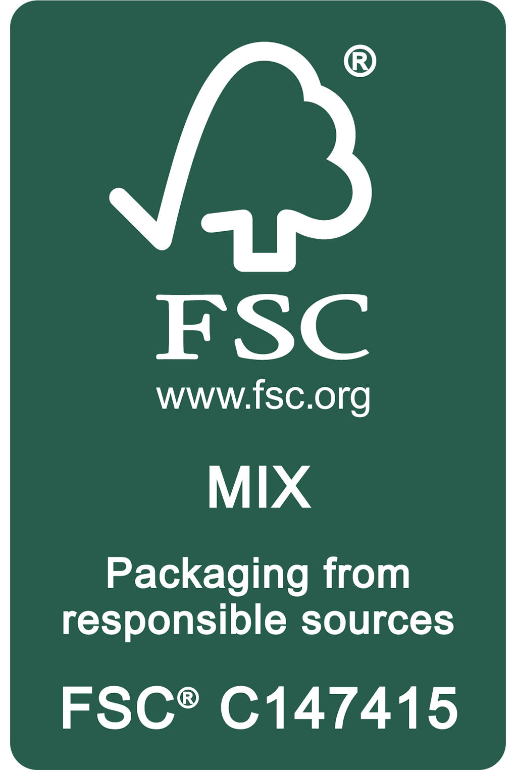環境友善包裝 FSC 認證