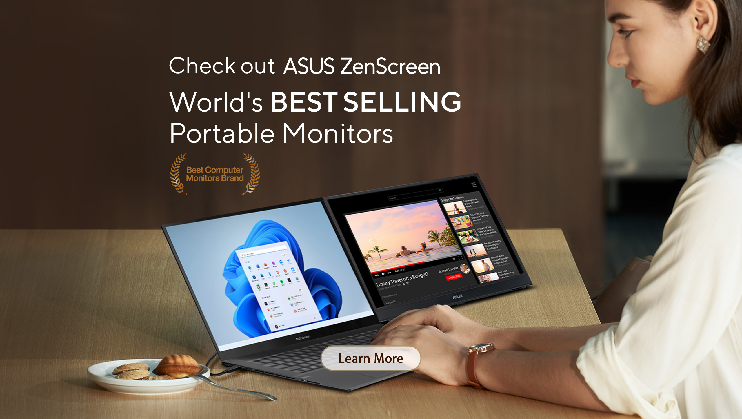 Best selling portable monitor banner