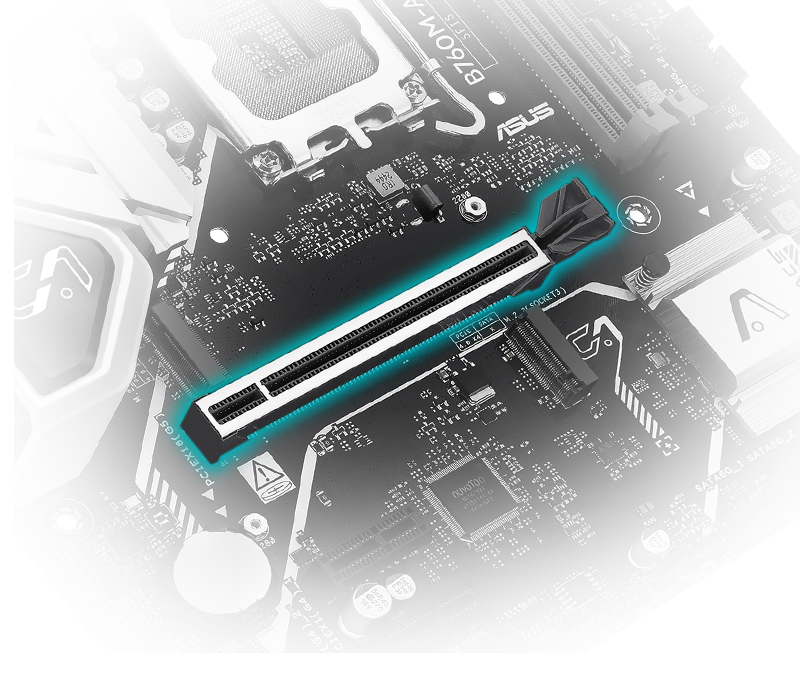Prend en charge l’emplacement PCIe 5.0