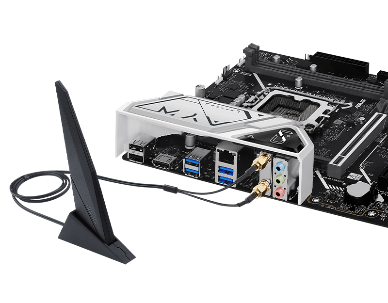 La carte mère B760M-AYW WIFI D4 II est dotée du WIFI 6 intégré