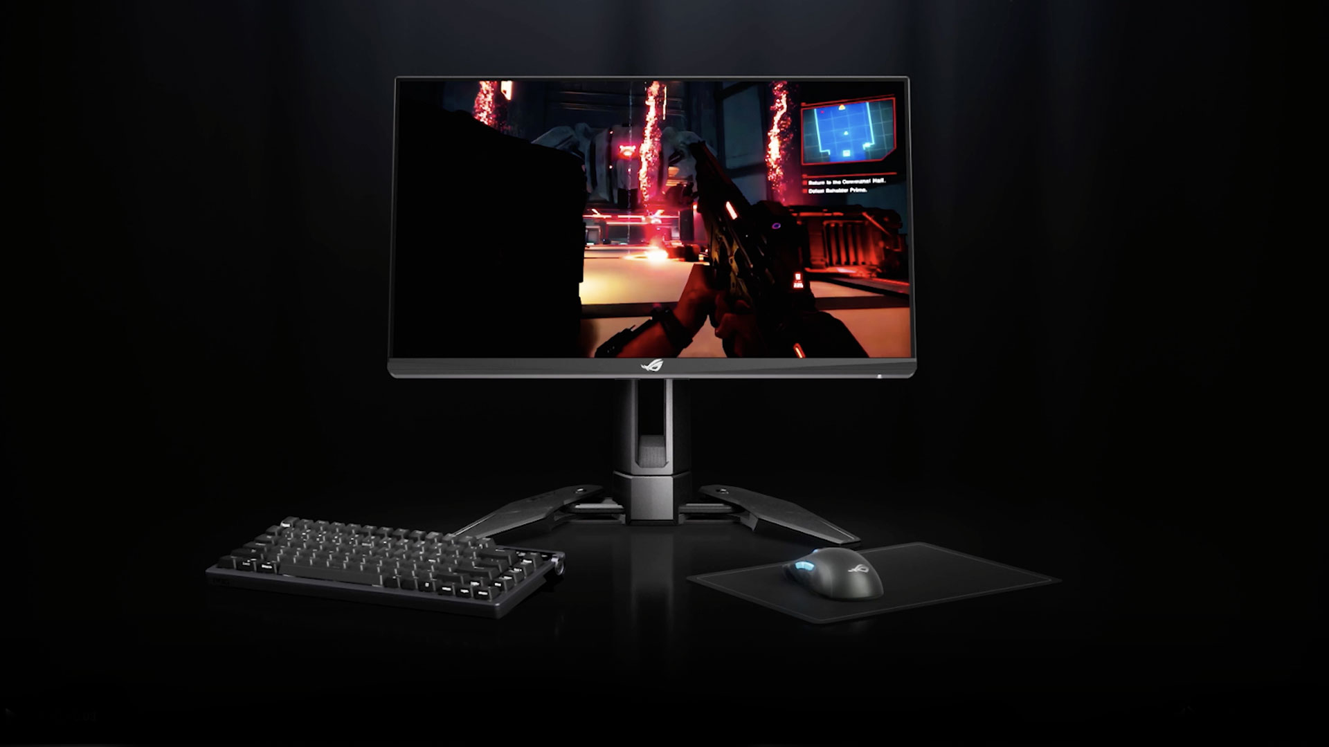 The ROG Swift Pro PG248QP blazes a 540Hz trail for next-level pro gaming